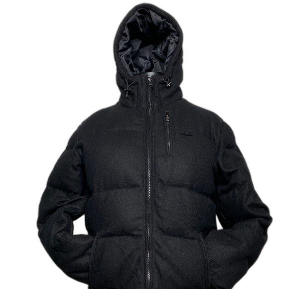 SEAN JOHN G3 Wool Puffy Jacket Sz M EUC! - Picture 1 of 16